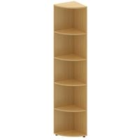 Шкаф-колонка для документов Канц УК33.10 угловой (бук невский,  330x330x1830 мм)
