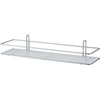 Полка для ванной Swensa 1-ярусная прямая 40x11x7 см
