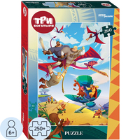 Пазл STEP puzzle company Три богатыря и Пуп Земли 260 деталей