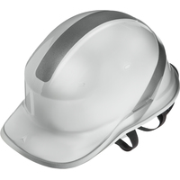 Каска защитная Delta Plus Baseball Diamond V Up белая с храповым  механизмом светящаяся ( DIAM5UPBCFLBS)