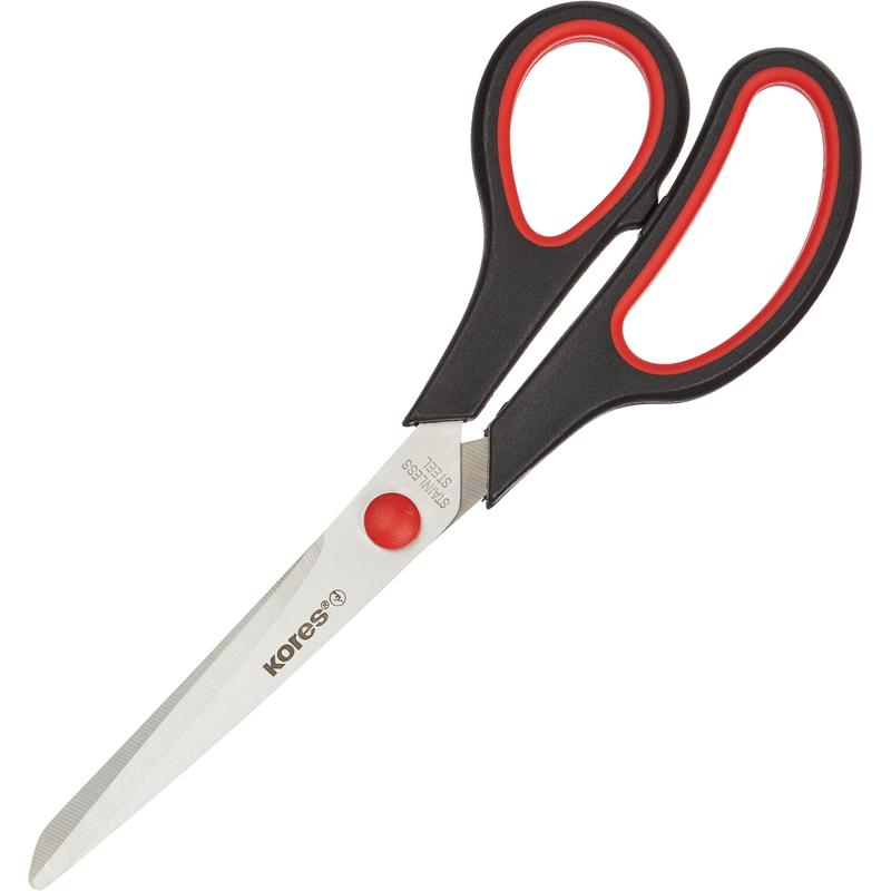  Kores Soft Grip Office Scissors