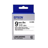 Картридж для принтера этикеток Epson LK3WBN (9 мм x 9 м, цвет ленты белый, шрифт черный)