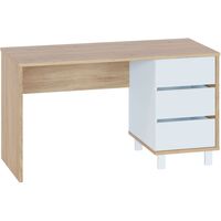 Стол компьютерный Сокол СПМ-210 (дуб сонома/белый, 1350х600х750 мм)