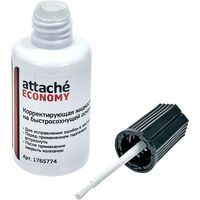 Корректирующая жидкость (штрих ) Attache Economy быстросохнущая 25 г