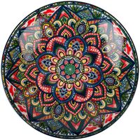 Тарелка десертная Nouvelle Home Arabesque фарфор 21 см разноцветная (6  штук в упаковке, 0860133)