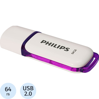 Флешка USB 2.0 64 ГБ Philips Snow 2.0 (FM64FD70B/97)