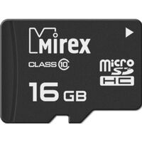 Карта памяти 16 ГБ microSDHC Mirex 13612-MC10SD16 Class 10