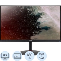 Монитор 27'' Acer Nitro XV272UV3bmiiprx чёрный (UM.HX2CD.306)