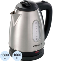 Чайник электрический Scarlett SC-EK21S20 серебристый