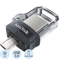 Флешка USB 3.0 32 ГБ Sandisk Ultra Dual Drive (SDDD3-032G-G46)