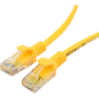 Патч-корд витая пара Cablexpert PP10-1.5M/Y 5e 1,5 м
